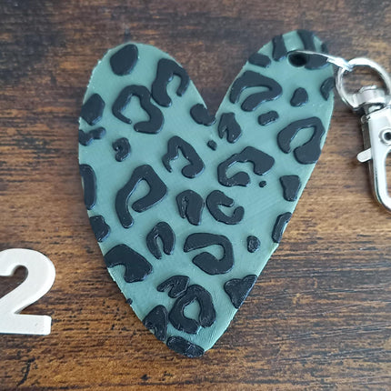 LEO Schlüsselanhänger aus PLA 3D Druck, handmade