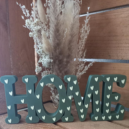 Home 3D gedruckt Deko, in Leomuster, neutral, mit Herzchen