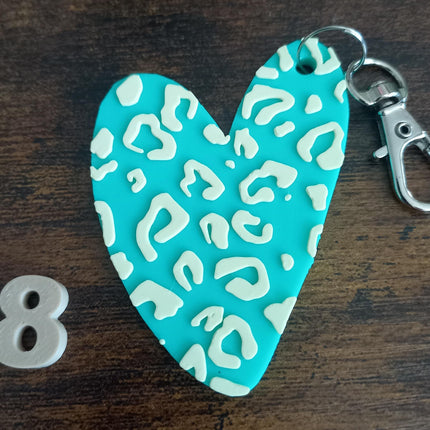 LEO Schlüsselanhänger aus PLA 3D Druck, handmade