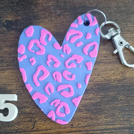 LEO Schlüsselanhänger aus PLA 3D Druck, handmade