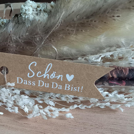 Wedding Gifts, Gastgeschenke, Goodie Bag, Giveaway, Geschenke für deine Gäste, Im Reagenzgefäß aus Kunststoff